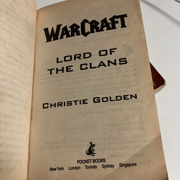 World of Warcraft Day Of The Dragon And Lord of the Clans Paperback Lot of (2) - Picture 5 of 8